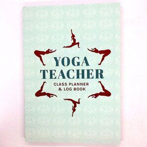 3/$30 YOGA TEACHER CLASS PLANNER HOME PRACTICE LESSON PLAN LOG BOOK GIFT NEW